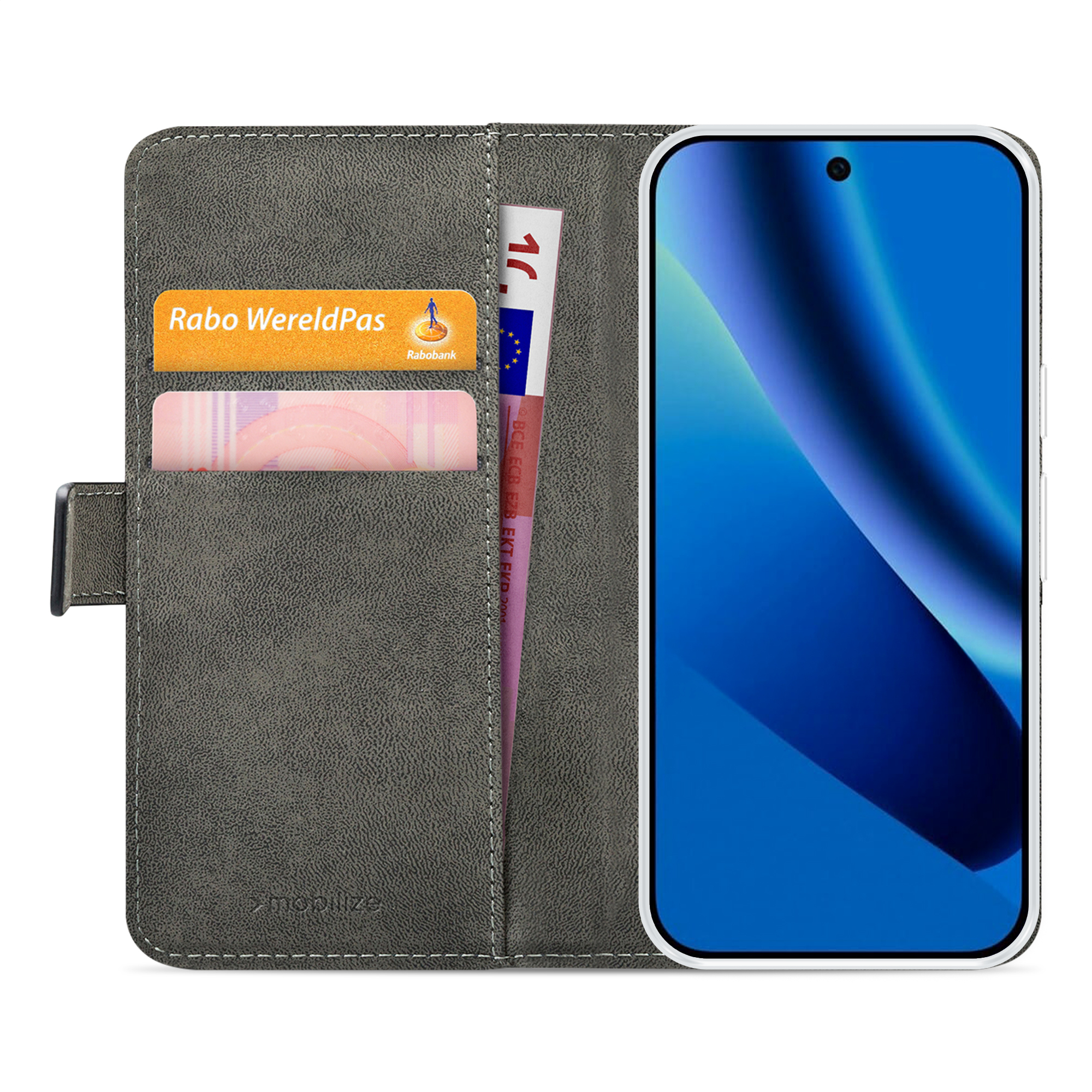 Mobilize Classic Gelly Wallet Book Case Google Pixel 10a Black - Afbeelding 2