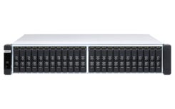 QNAP ES2486dc NAS Rack (2U) Intel® Xeon® D D-2142IT 128 GB DDR4 0 TB QNAP Enterprise System Zwart