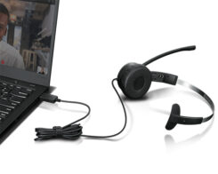 Lenovo 100 Mono Headset Bedraad Hoofdband Kantoor/callcenter USB Type-A Zwart - Afbeelding 5