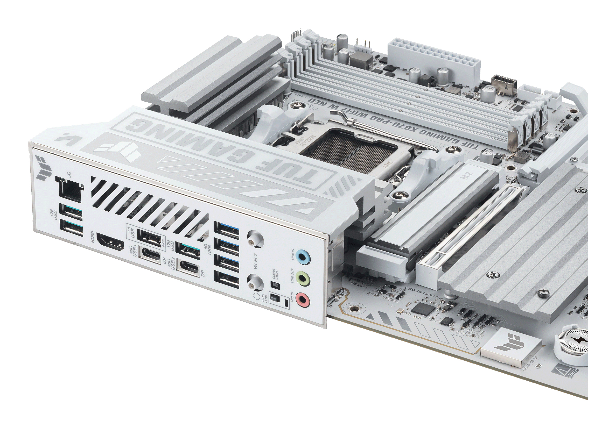 ASUS TUF GAMING X870-PRO WIFI7 W NEO AMD X870 Socket AM5 ATX - Afbeelding 11