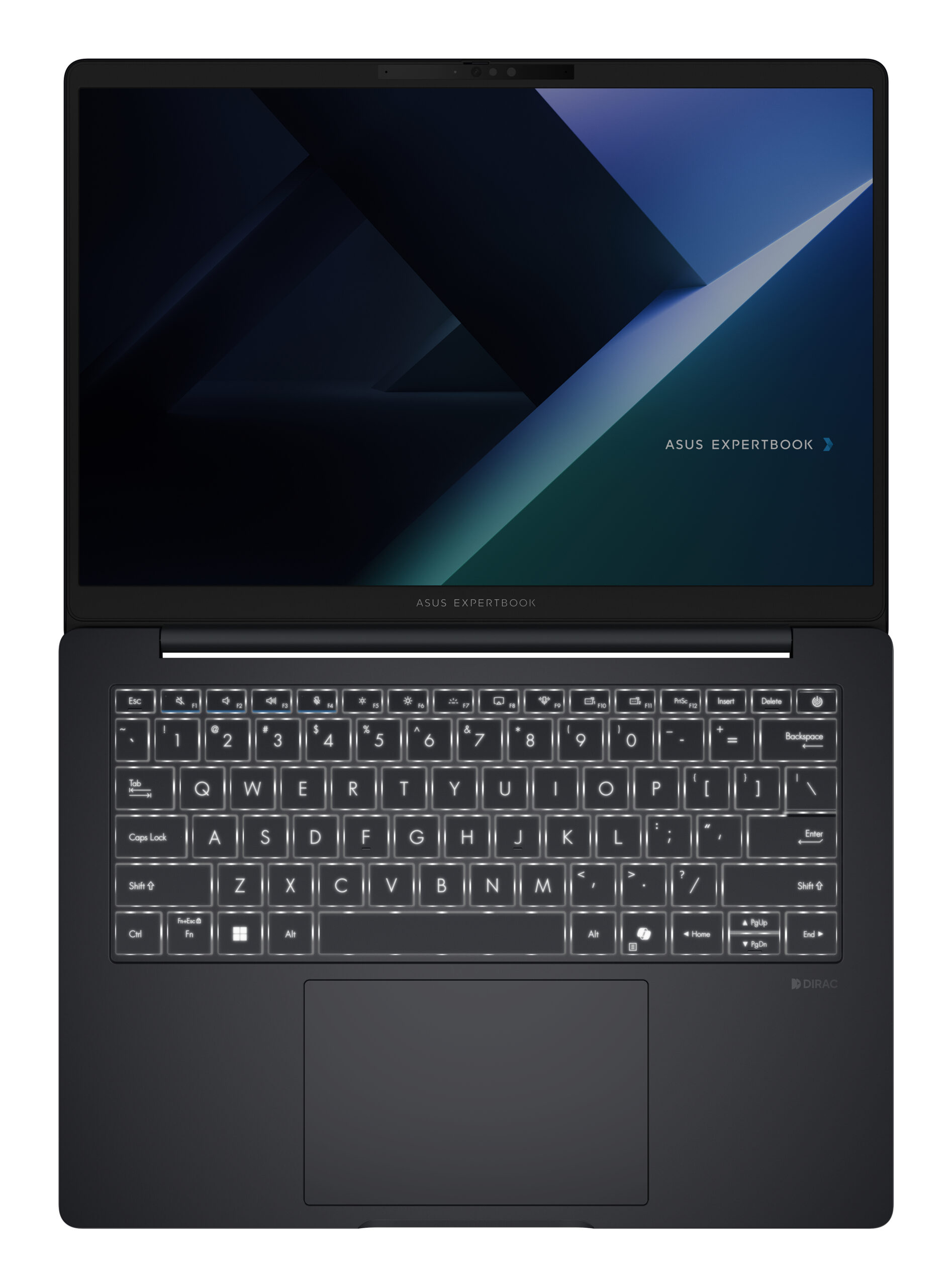 ASUS ExpertBook B3 B3405CCA-LY0066X Intel Core Ultra 5 125H Laptop 35,6 cm (14") WUXGA 16 GB DDR5-SDRAM 512 GB SSD Wi-Fi 6E (802.11ax) Windows 11 Pro Duits Zwart, Grijs - Afbeelding 12
