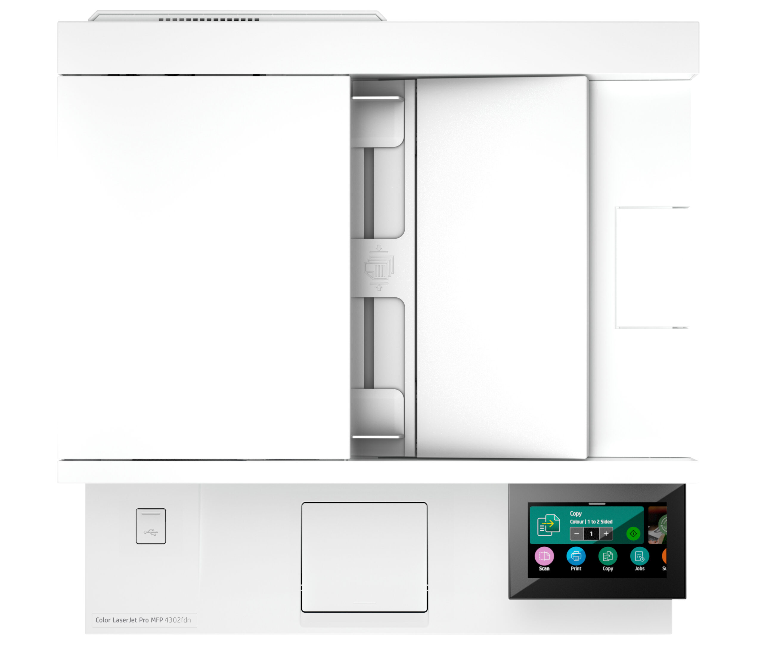 HP Color LaserJet Pro LaserJet Pro 4302fdn Multifunction Kleur Printer, Alleen Ethernet; Kopieerapparaat, scanner - Afbeelding 9