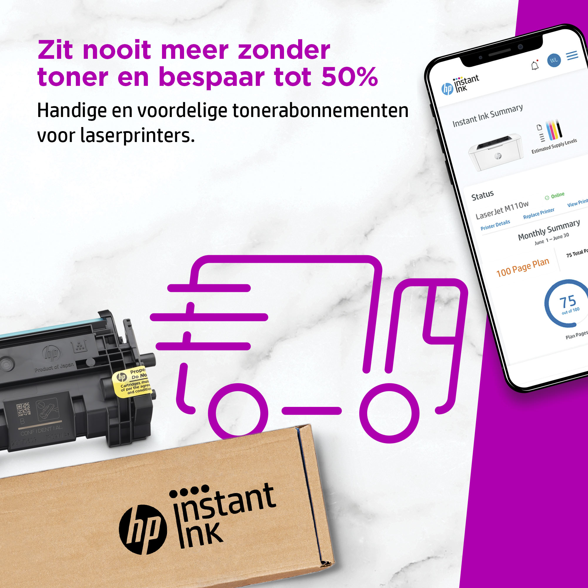 HP LaserJet M110w printer - Afbeelding 10