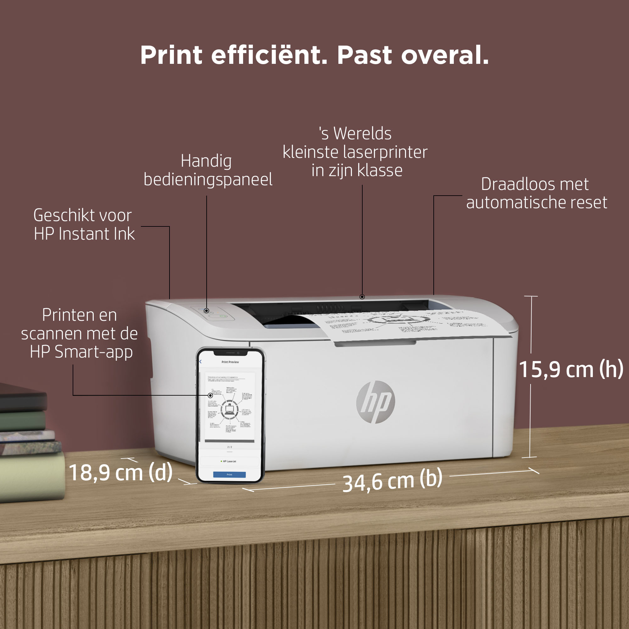 HP LaserJet M110w printer - Afbeelding 13