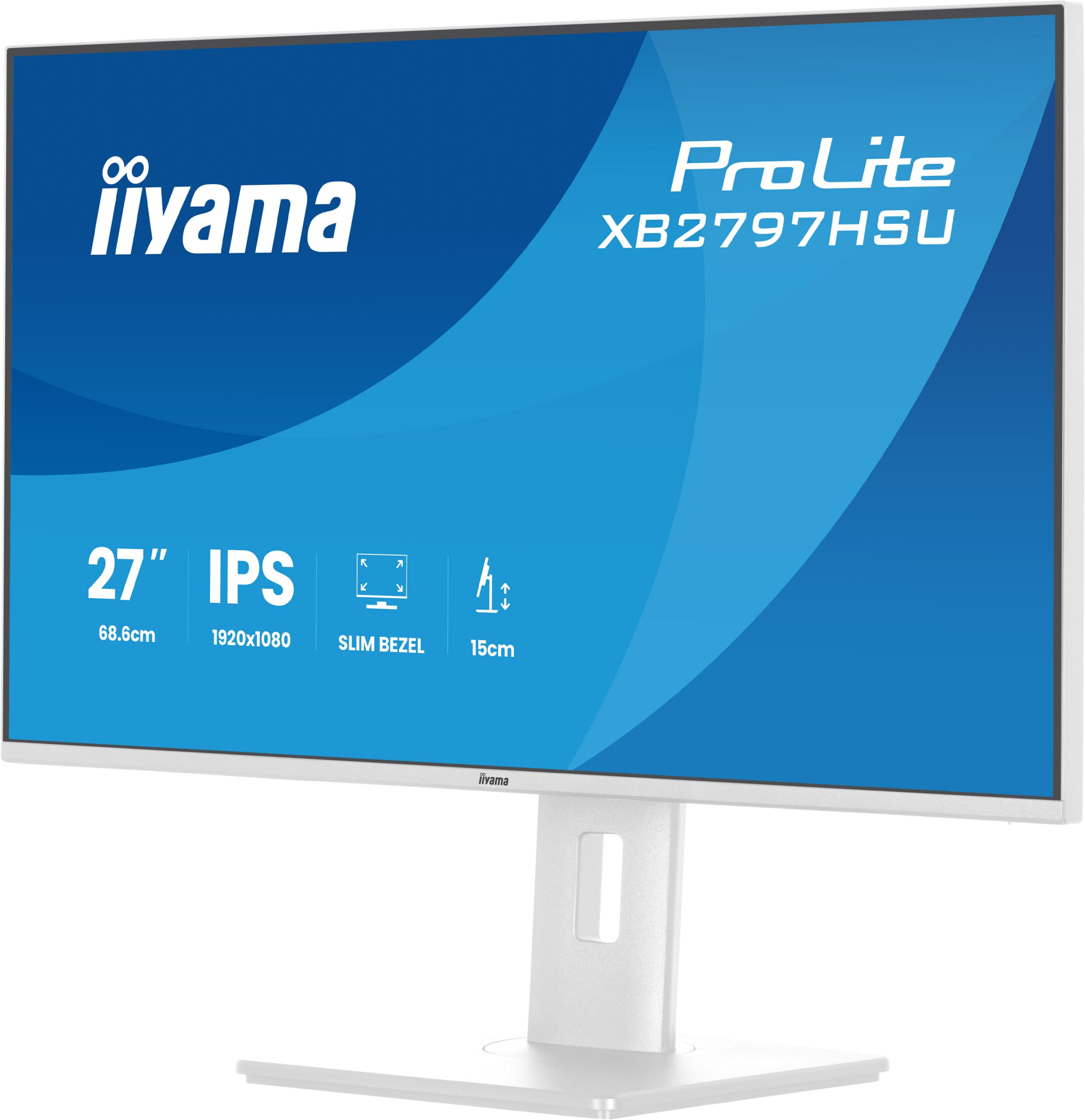 iiyama ProLite XB2797HSU-W1 computer monitor 68,6 cm (27") 1920 x 1080 Pixels Full HD LED Wit - Afbeelding 7