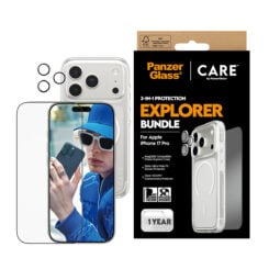 PanzerGlass ® | CARE by ® 3-in-1 Flagship Explorer Bundle iPhone 17 Pro Doorzichtige schermbeschermer Apple 1 stuk(s) - Afbeelding 4