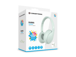Conceptronic PARRIS04GT hoofdtelefoon/headset Bedraad Hoofdband Oproepen/muziek Lichtgroen - Afbeelding 5