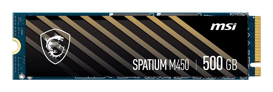 MSI Spatium M450 PCIe 4.0 NVMe M.2 500GB V1 PCI Express 4.0 3D NAND - Afbeelding 6