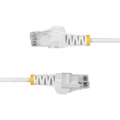 StarTech.com N6PAT25CMWHS netwerkkabel Wit 0,25 m Cat6 U/UTP (UTP) - Afbeelding 4