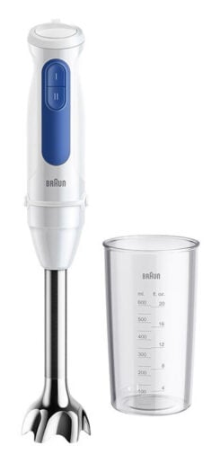 Braun MQ 30001 M Handmixer 900 W Blauw, Wit