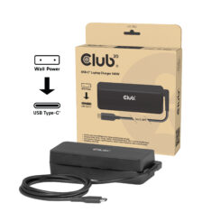 CLUB3D USB-C®-laptoplader 140 W