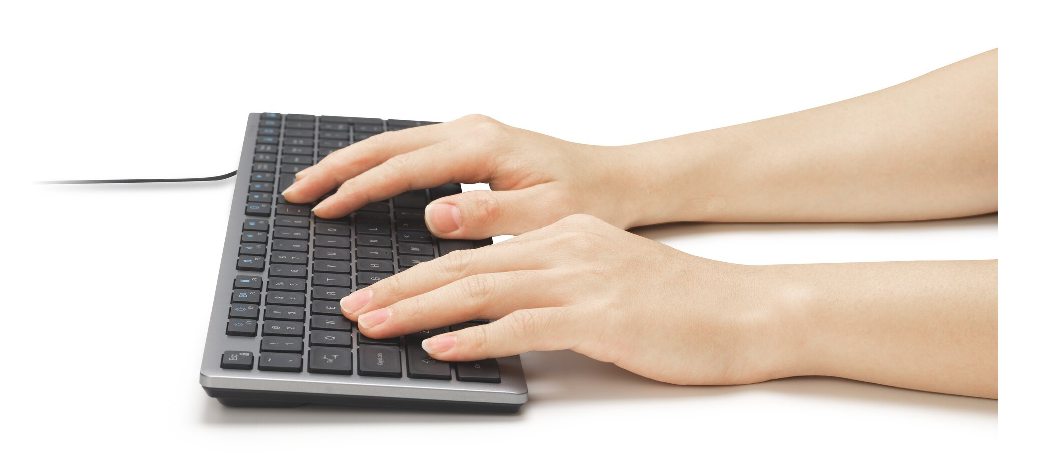 Kensington K75410UK toetsenbord Thuis/Werk USB QWERTY Brits Engels Grijs - Afbeelding 7