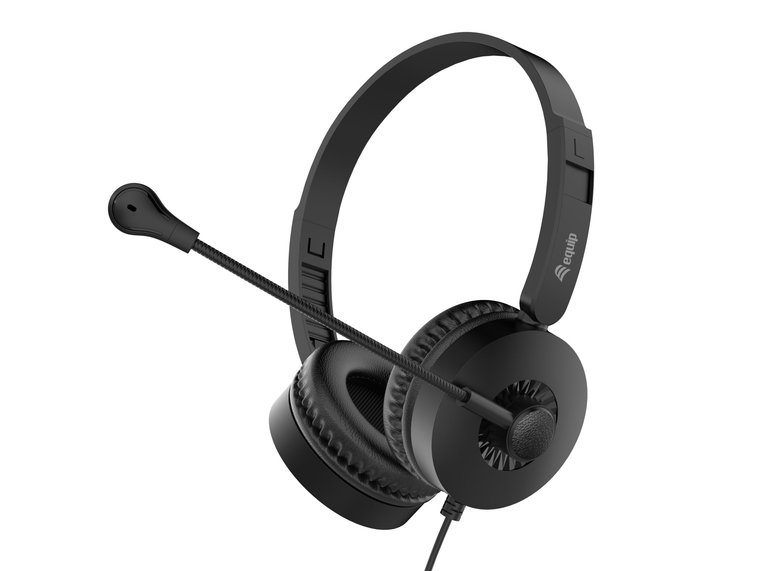 Equip 245301 hoofdtelefoon/headset Bedraad Hoofdband Oproepen/muziek Zwart - Afbeelding 6
