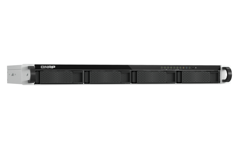 QNAP TS-h765eU NAS Rack (1U) Intel Atom® 8 GB DDR5 QuTS hero Zwart, Grijs - Afbeelding 3