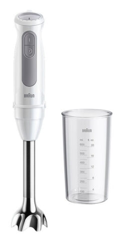 Braun MultiQuick 5 MQ 50001 M Staafmixer 1000 W Grijs, Wit
