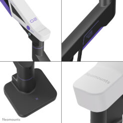 Neomounts DS70-256BL1 Gaming monitorarm 24-57" - gasveer - Topfix - 180°-stop - Afbeelding 12