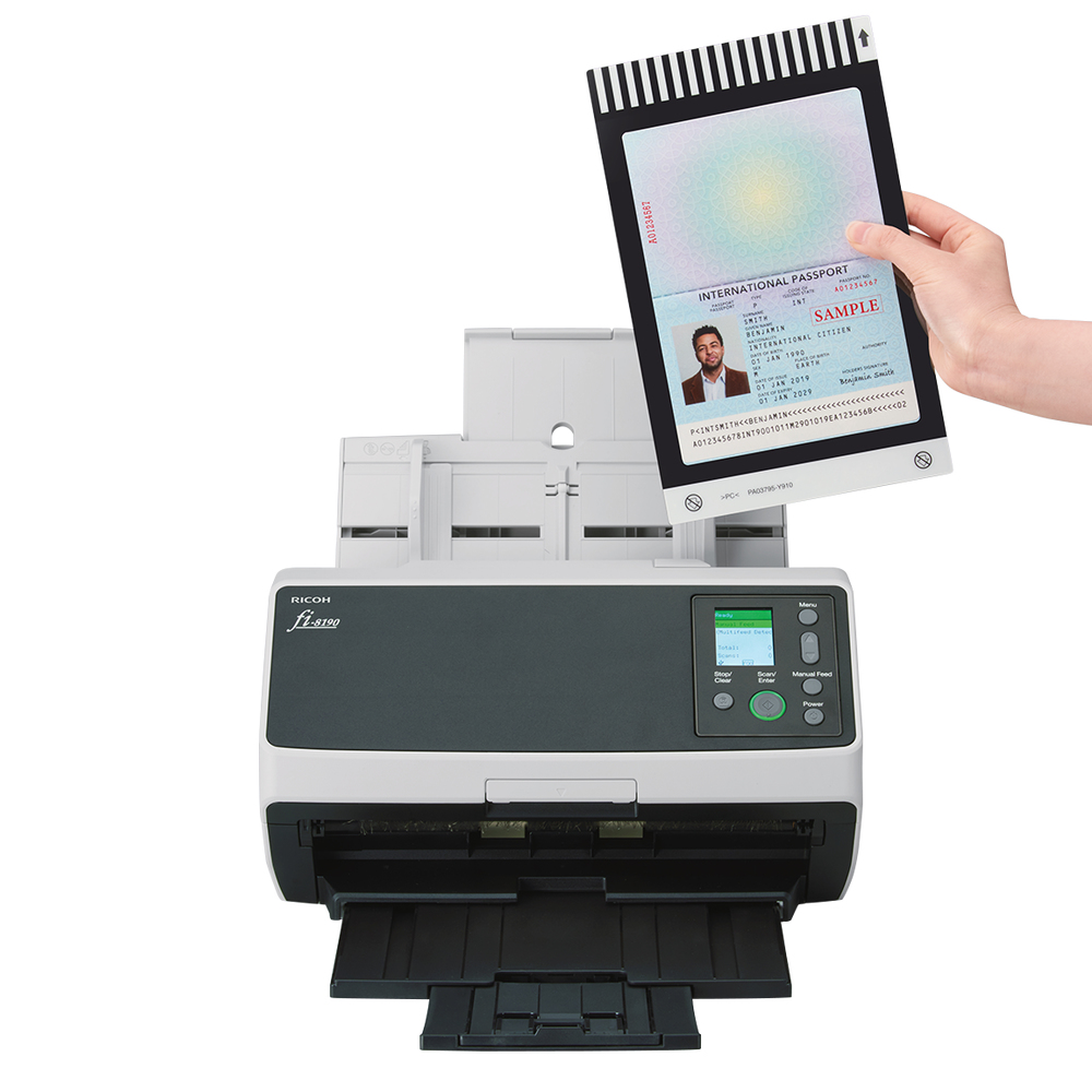 Ricoh fi-8190 ADF-/handmatige invoer scanner 600 x 600 DPI A4 Zwart, Grijs - Afbeelding 9