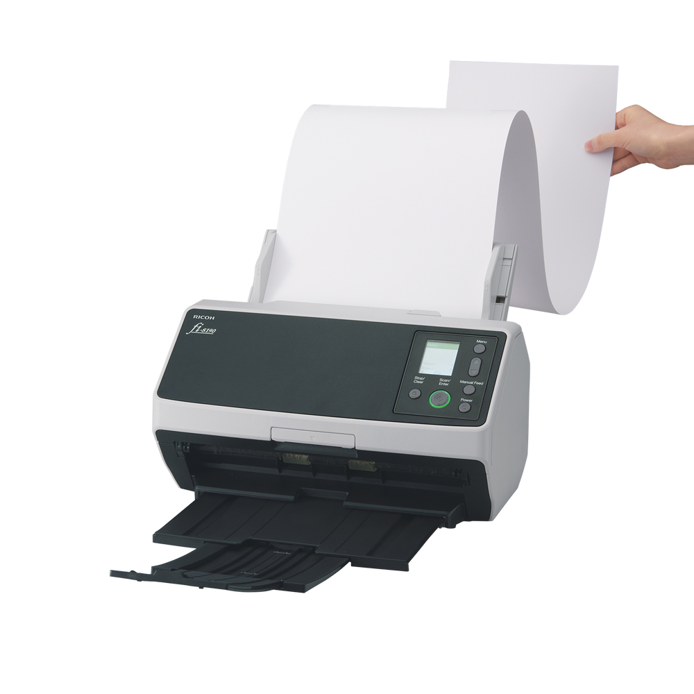 Ricoh fi-8190 ADF-/handmatige invoer scanner 600 x 600 DPI A4 Zwart, Grijs - Afbeelding 25