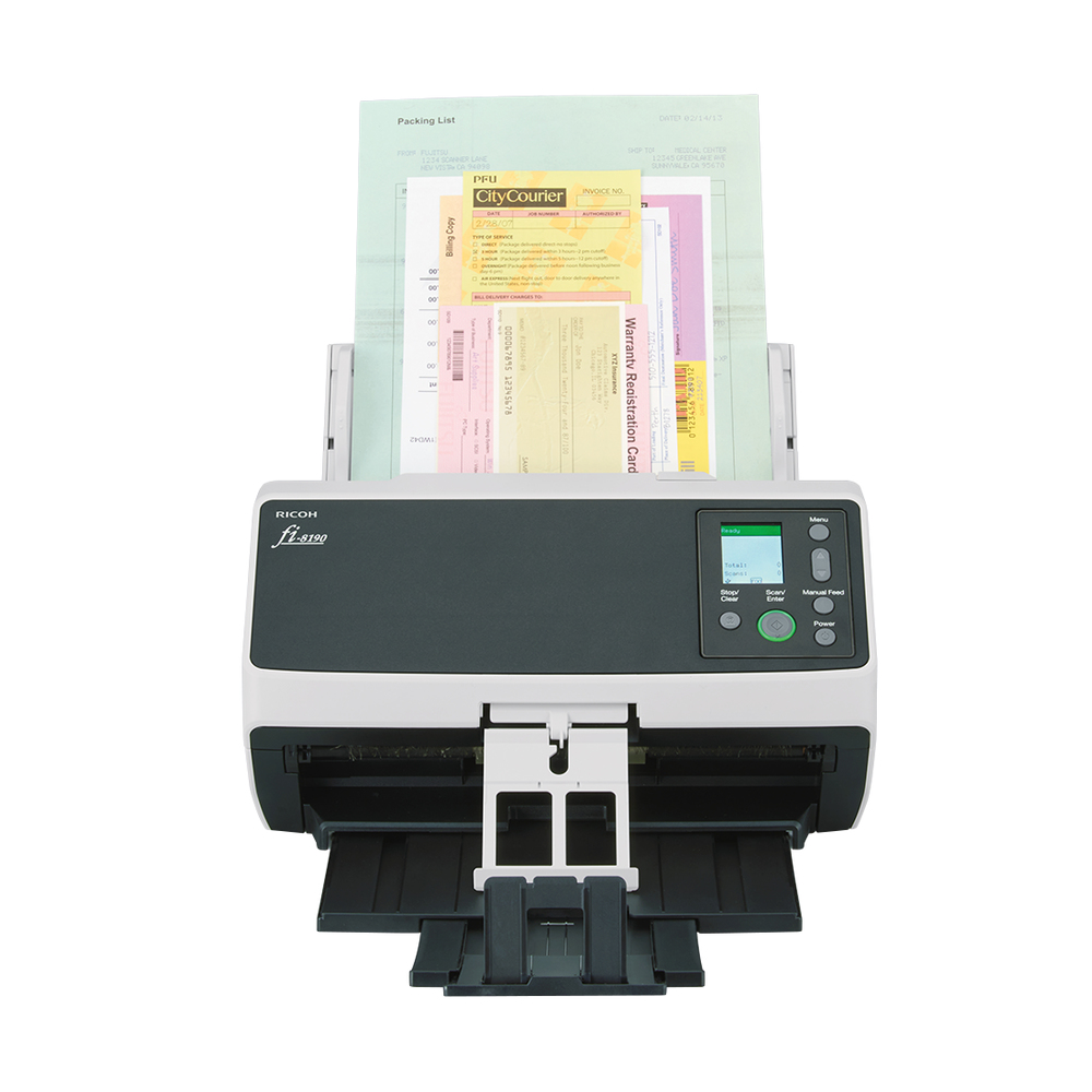 Ricoh fi-8190 ADF-/handmatige invoer scanner 600 x 600 DPI A4 Zwart, Grijs - Afbeelding 8