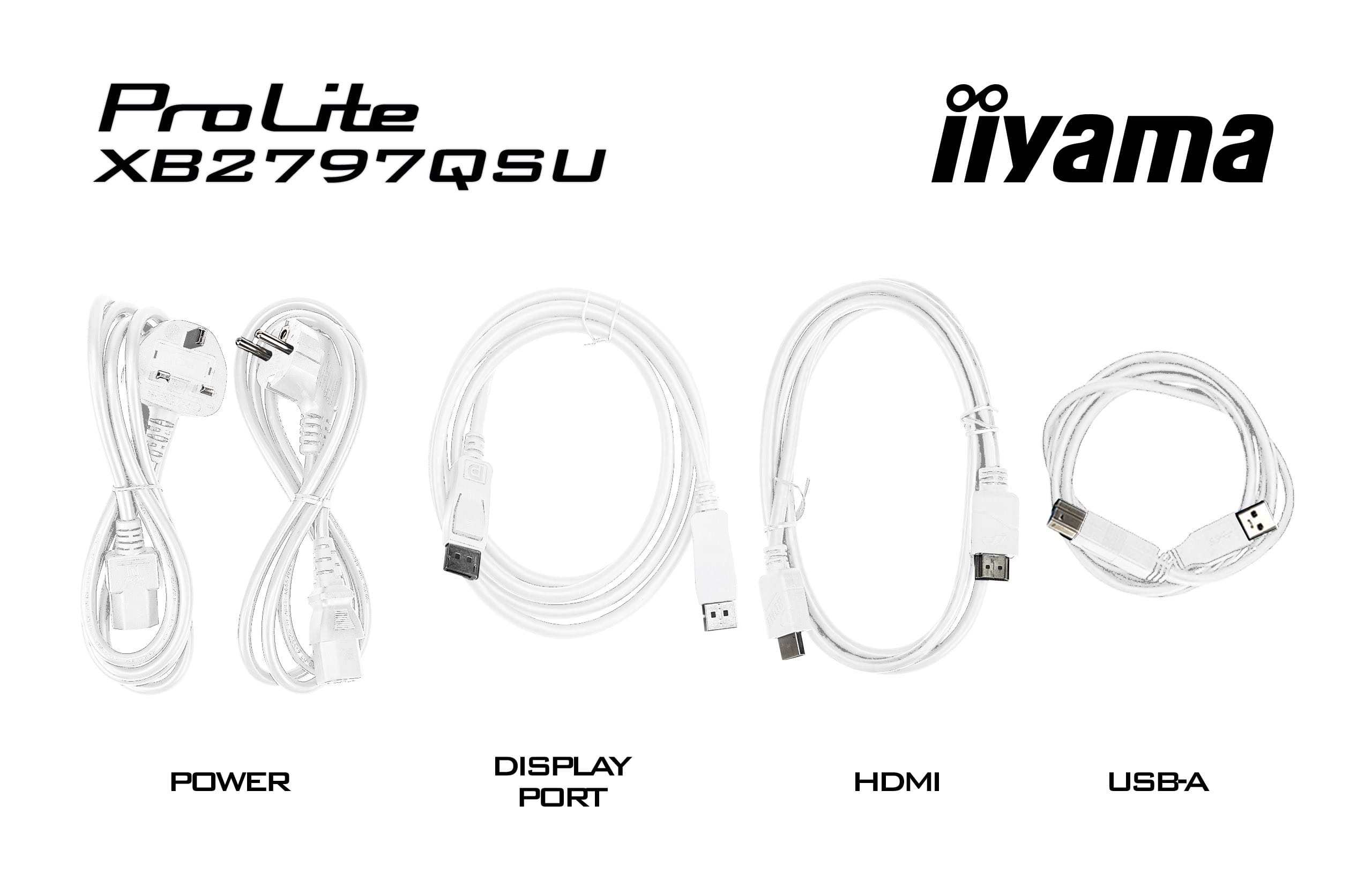 iiyama ProLite XB2797QSU-W1 computer monitor 68,6 cm (27") 2560 x 1440 Pixels Quad HD LED Wit - Afbeelding 27