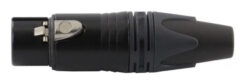 Equip 147931 kabel-connector 3-Pole XLR Zwart - Afbeelding 3