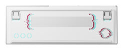 CHERRY MX 8.2 Pro TMR Wireless toetsenbord Gamen USB + RF Wireless + Bluetooth QWERTZ Duits Zilver, Wit - Afbeelding 4