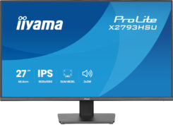 iiyama ProLite X2793HSU-B1 computer monitor 68,6 cm (27") 1920 x 1080 Pixels Full HD LED Zwart