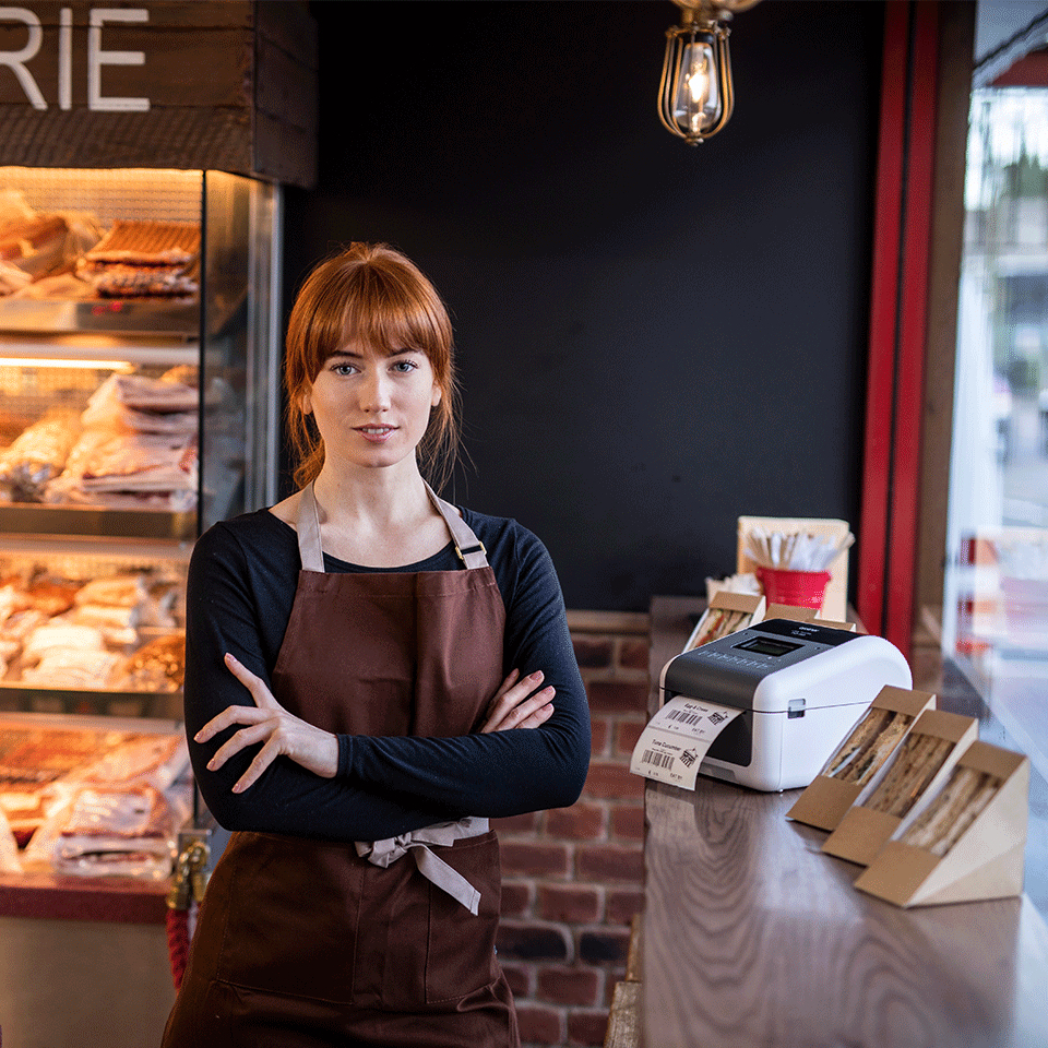 Brother TD-4550DNWB labelprinter Direct thermisch 300 x 300 DPI 152 mm/sec Bedraad en draadloos Ethernet LAN Wifi Bluetooth - Afbeelding 4