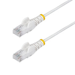 StarTech.com N6PAT25CMWHS netwerkkabel Wit 0,25 m Cat6 U/UTP (UTP) - Afbeelding 2