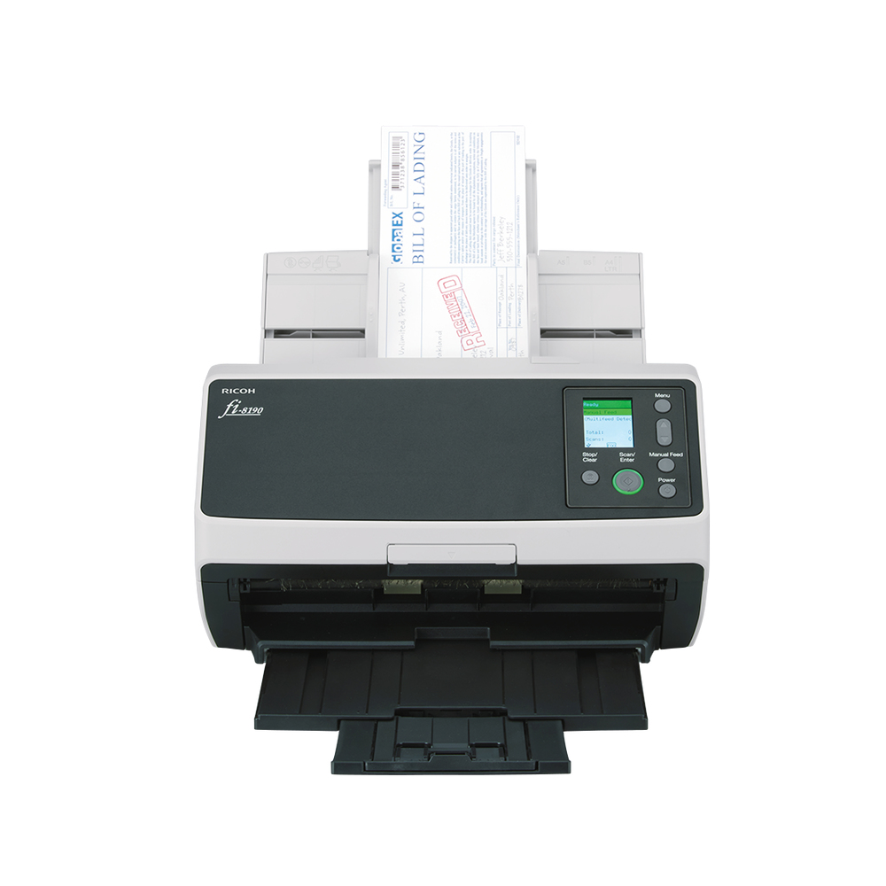 Ricoh fi-8190 ADF-/handmatige invoer scanner 600 x 600 DPI A4 Zwart, Grijs - Afbeelding 12