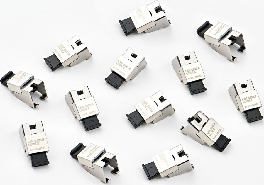 SmartKeeper Basic LAN Cable Lock 2 pink 12 Stk.