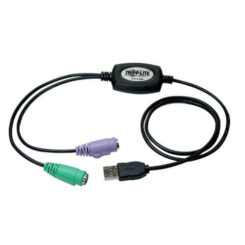 USB to PS/2 Adapter for Keyboard and Mou