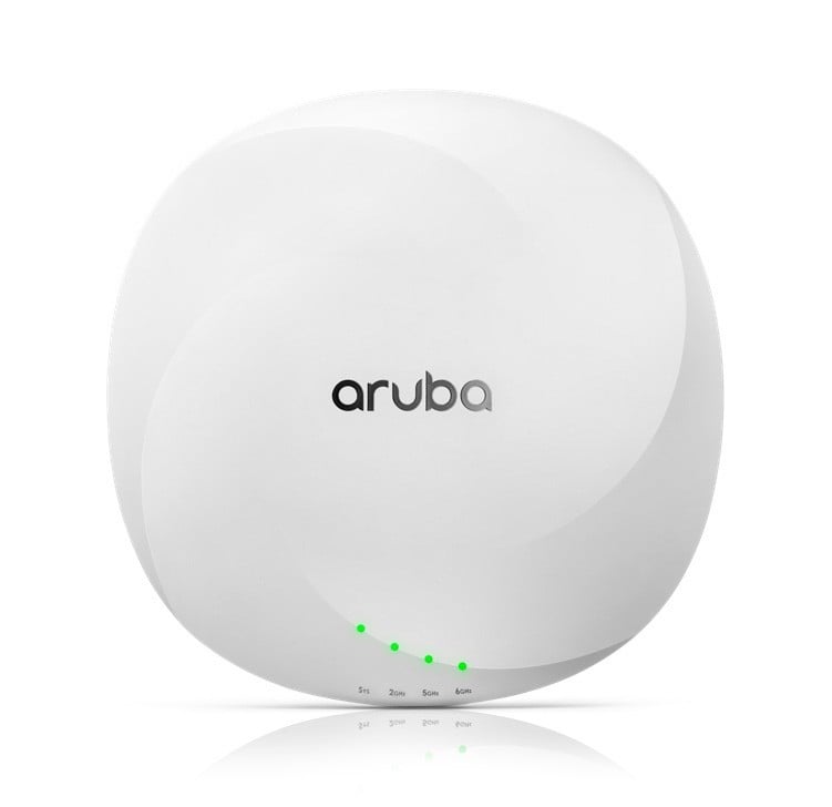Aruba AP-655 (RW) Tri-radio 4x4:4 802.11ax Wi-Fi 6E Internal Antennas Campus AP