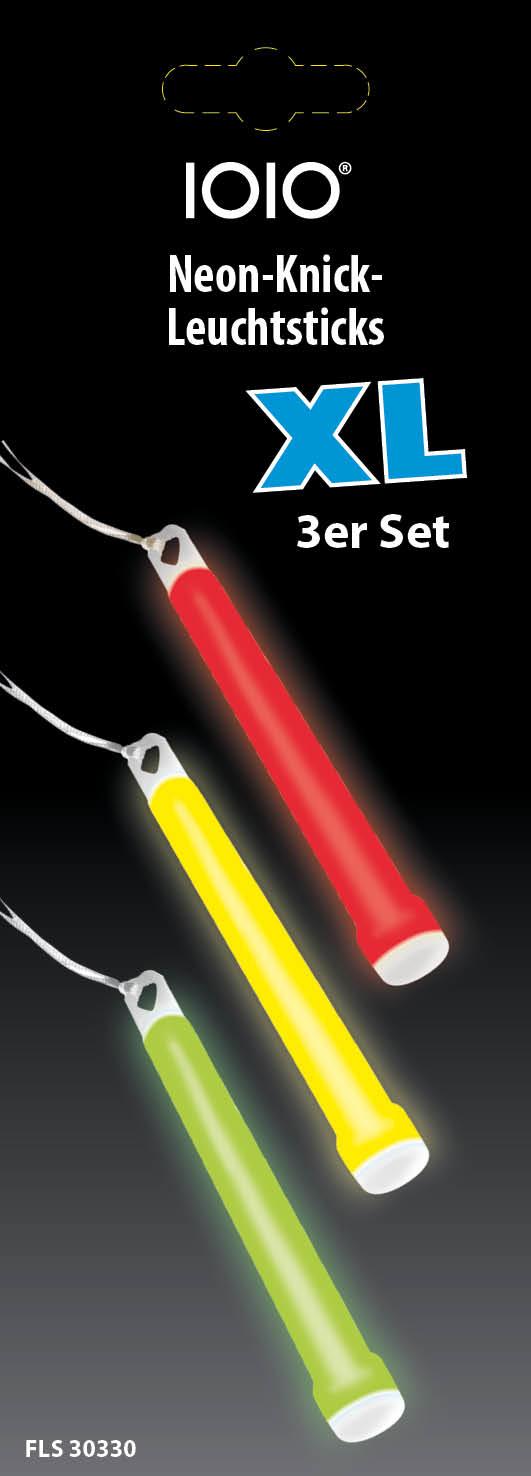 Olympia IOIO Knicklichter XL FLS 30330, 3 stuks