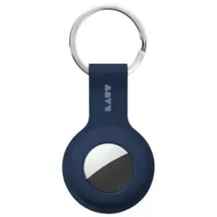 LAUT HUEX TAG Navy keyring holder for Apple AirTags