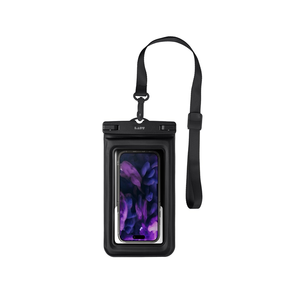 LAUT POP AQUA Black Water Protection Case for all iPhones