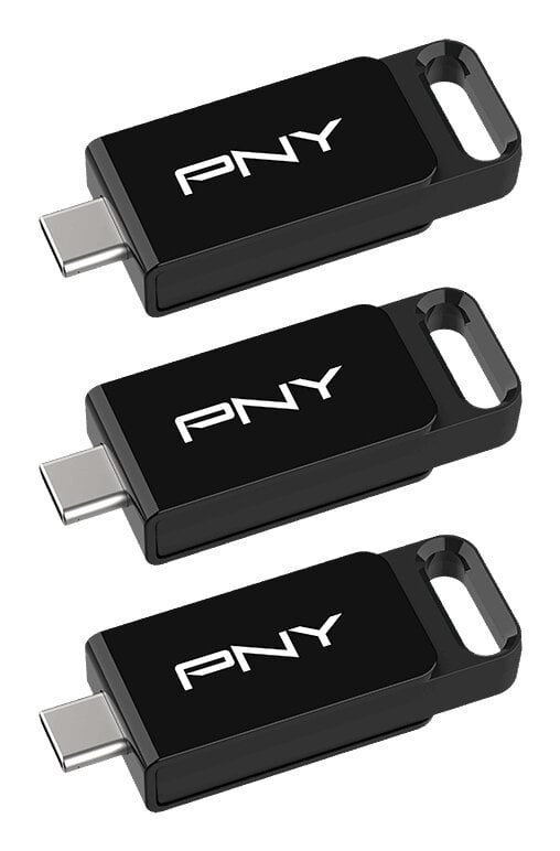 USB-Stick 128GB PNY Elite USB 3.2 TYPE-C retail 3-Pack
