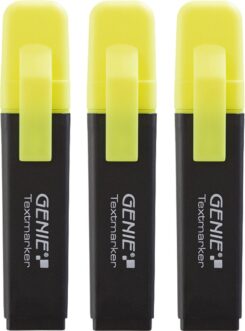 GENIE markeerstift geel 3 Stk.