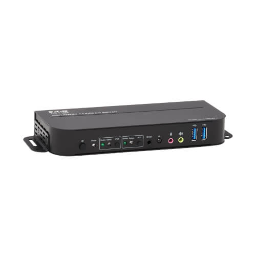 Eaton 2-Port DisplayPort/USB KVM Switch - 4K 60 Hz,HDR,HDCP