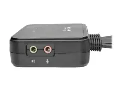Eaton 2-Port USB/HD Cable KVM Switch with Audio/Video