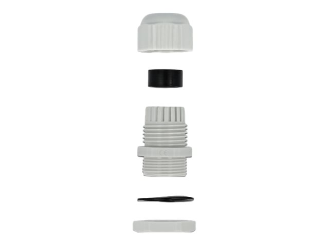 DELOCK Kabelverschraubung PG13,5 10 stuks grijs