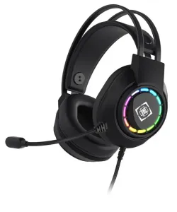 Deltaco Headset Gaming Stereo DH2020 USB RGB schwarz