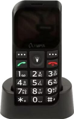 Olympia Mobiltelefon BELLA+              Großtasten  schwarz