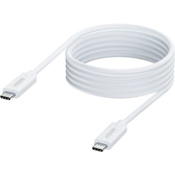 VISION 2m White USB-C Cable