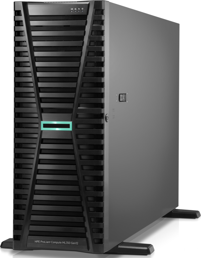 HPE ProLiant Compute ML350 Gen12 6505P 12c 1x64GB-R 8SFF MR408i-o2x960GB SSD 2x1000W PS EU Server