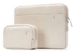 inateck Laptoptasche LB1011 13 MacBook + Zub.Tas. Beige