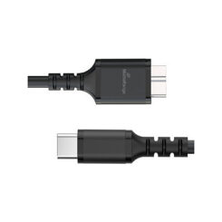 MediaRange Ladekabel Micro-B auf USB-C USB 3.0, 0,5m, sw