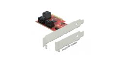 DELOCK PCI Express x4 kaart 6 Port SATA Low Profile