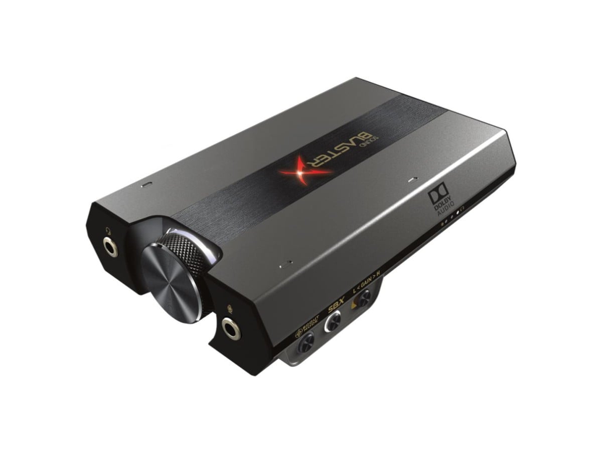 Creative Soundkarte Sound BlasterX G6 7.1 HD  USB-C   extern