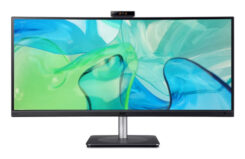 Acer CB3 CB343CUR D computer monitor 86,4 cm (34") 3440 x 1440 Pixels UltraWide Quad HD Zwart